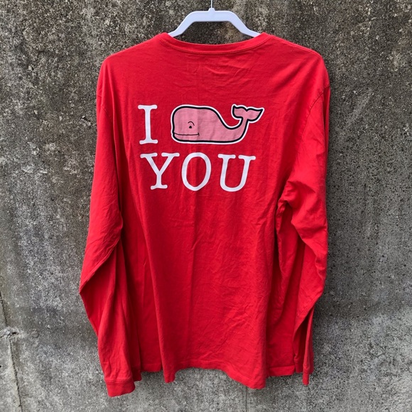 Vineyard Vines Tops - Vineyard Vines “I Love You” Long Sleeve Shirt
